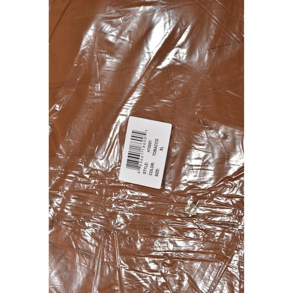 London Fog Sherpa-Lined Hooded Parka Brown Men's Size XL - Picture 8 of 10